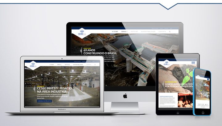 Manalais cria novo website para a Cesbe Engenharia